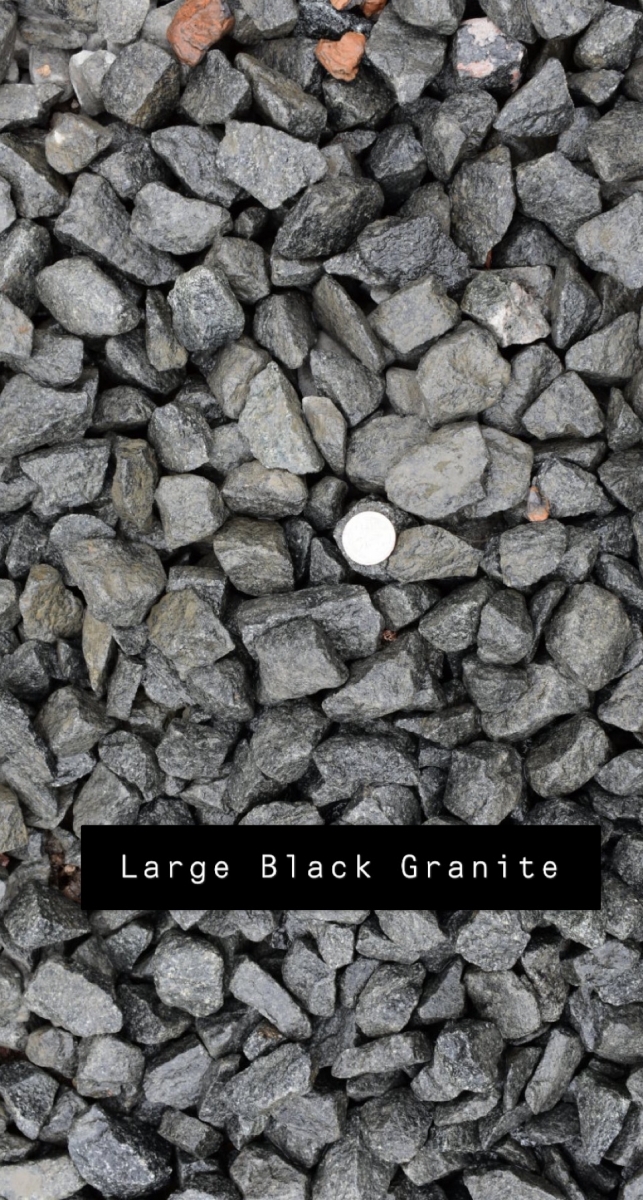 Large Black Granite